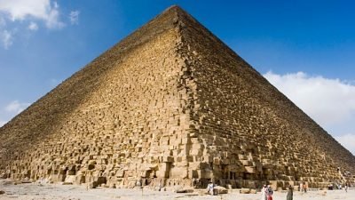 The pyramid of Giza