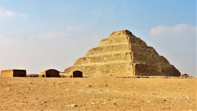 Saqqara Step Pyramid built by Djoser