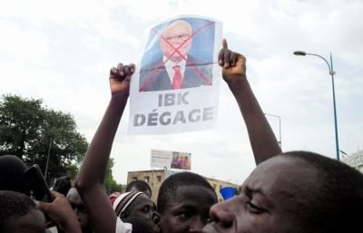 President Ibrahim Boubacar Keita's resignation