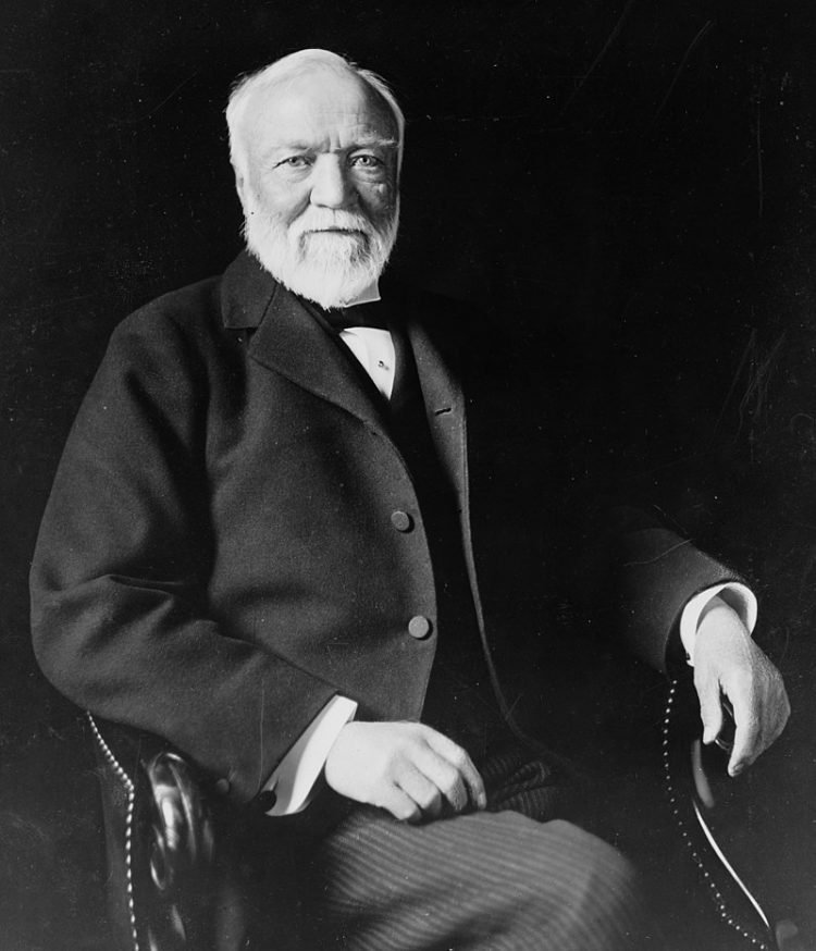 Andrew Carnegie is among the richest people in history has ever known