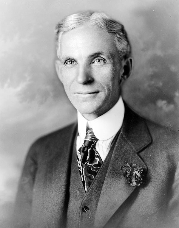 Henry Ford is among the trichest people in history 