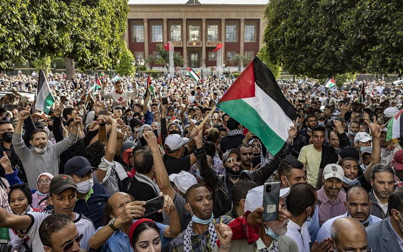 Moroccans Demand Revocation of their Country's Normalization of ties with Israel