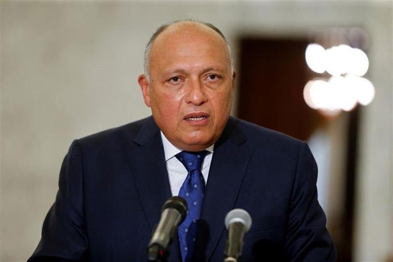 Egypt's Foreign Minister Condemns Israel's Actions in Gaza.