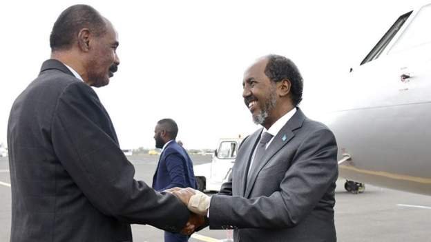 Somali President Engages in Security Discussions with Eritrean
