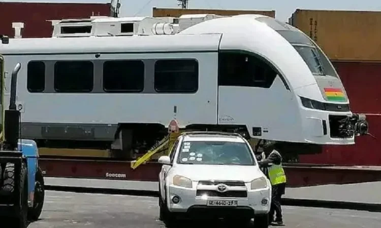 Ghana's Latest Train from Poland Involved in Collision During Test