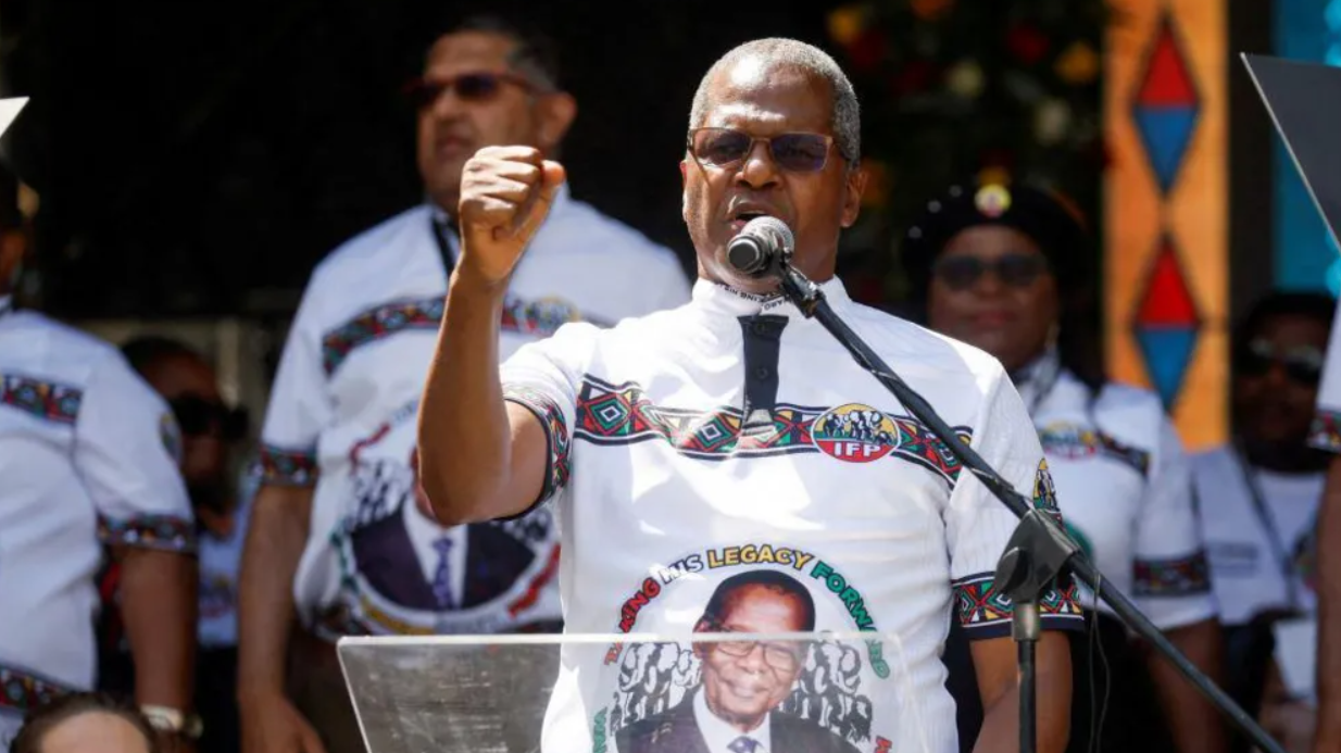 Opposition Party Joins South Africa's Unity Government