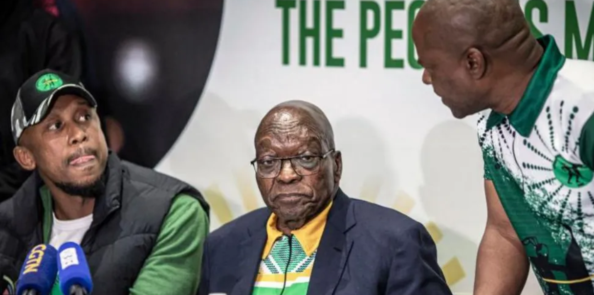 Zuma's MK Party Aligns with South Africa's Opposition Coalition