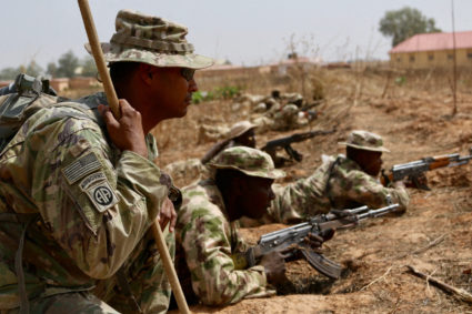 US soldiers arrive in Nigeria to aid its fight against Islamist militants